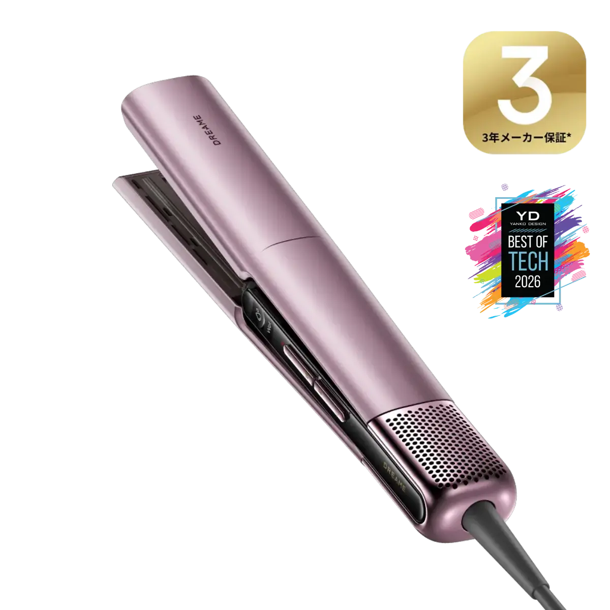 ドリーミーDreame Aero Straightヘアアイロン 本体 スタイラー Dreame Aero Straight Pro ストレートナー – Dreame Japan