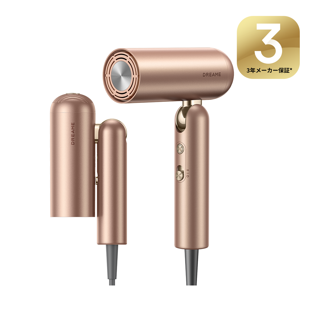 Dreame Pocket ヘアドライヤー Dreame (ドリーミー) Pocket 速乾ヘアドライヤー 3つの