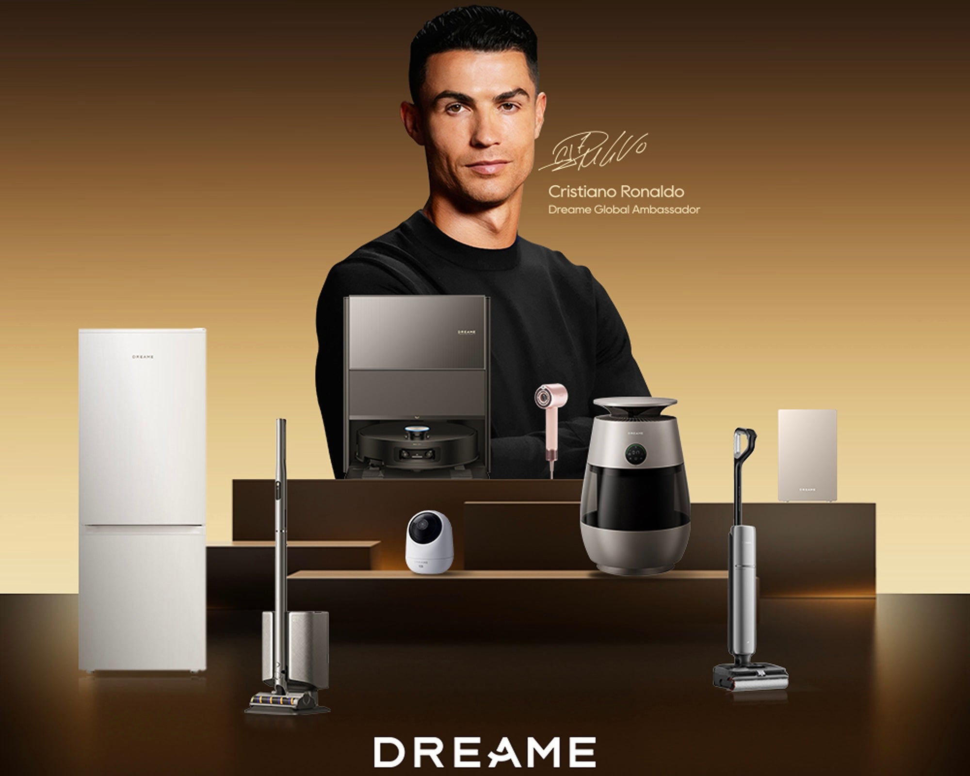 クリスティアーノ・ロナウドがDreameのグローバルアンバサダーに就任｜“時短を、極める。”スマート家電の新しい価値