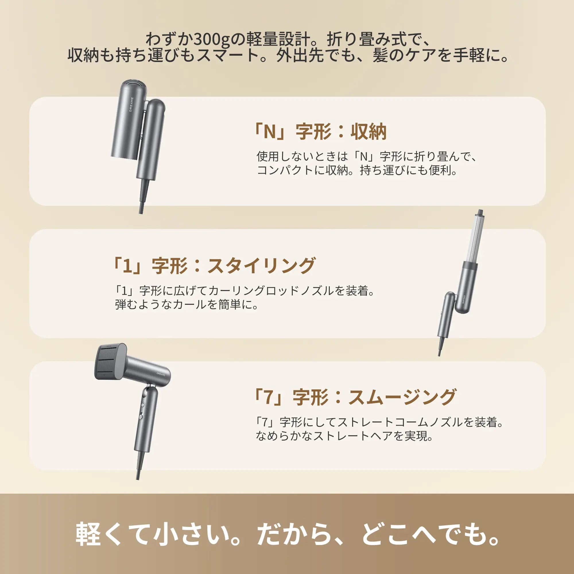 Dreame Pocket ヘアドライヤー