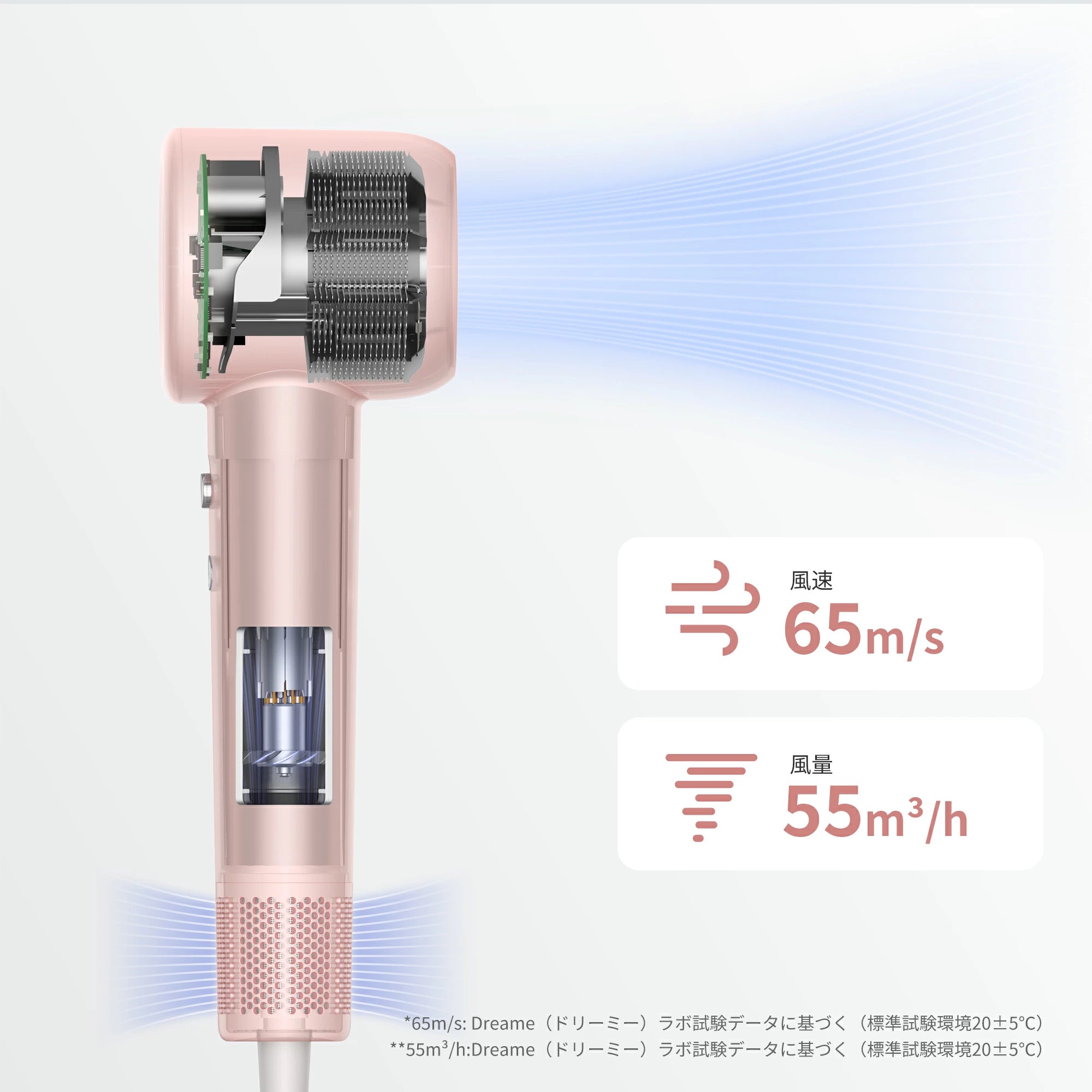 Dreame (ドリーミー) Gleam 速乾 ヘア ドライヤー 大風量 軽量 2億 Dreame (ドリーミー) Gleam 速乾 ヘア ドライヤー 大風量 軽量 2億