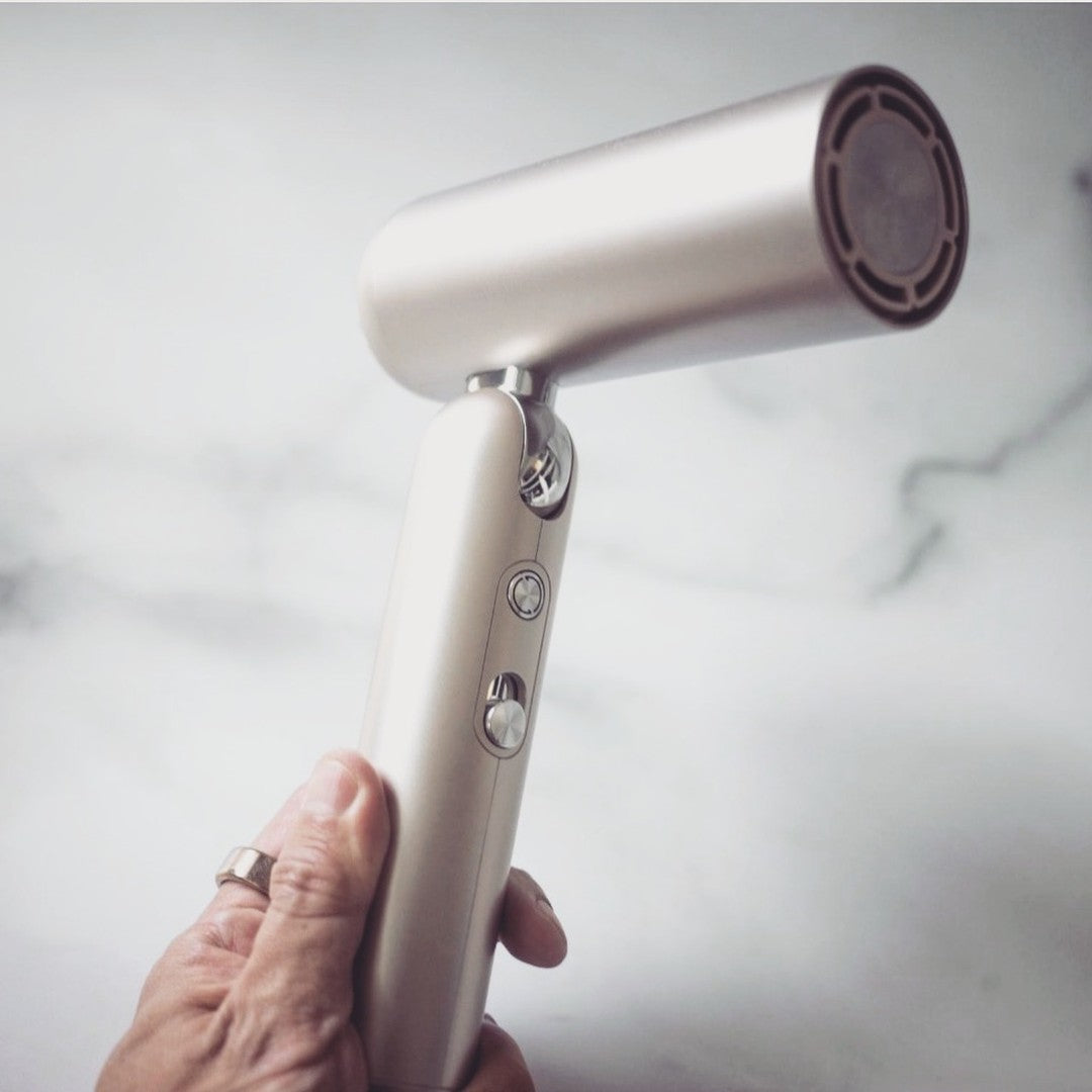 Dreame (ドリーミー) Pocket 速乾ヘアドライヤー 3つの折りたたみフォーム プロフェッショナルなスタイリング 軽量300g 11万回転/分のモーター 3億個/cm³のプラチナマイナスイオン 57℃恒温 約40秒の速乾 静音ヘアドライヤー