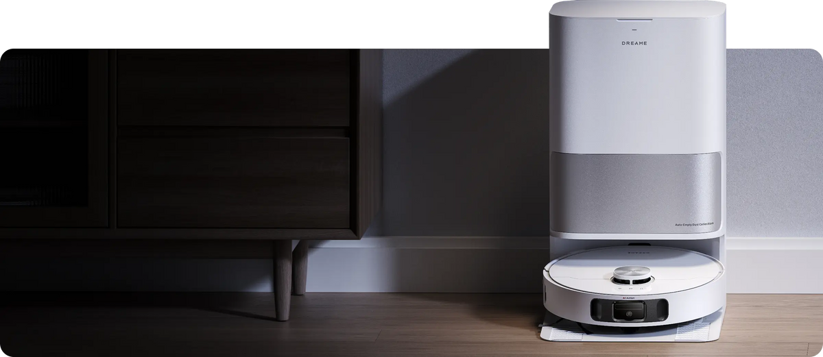 L series robot vacuum hero background