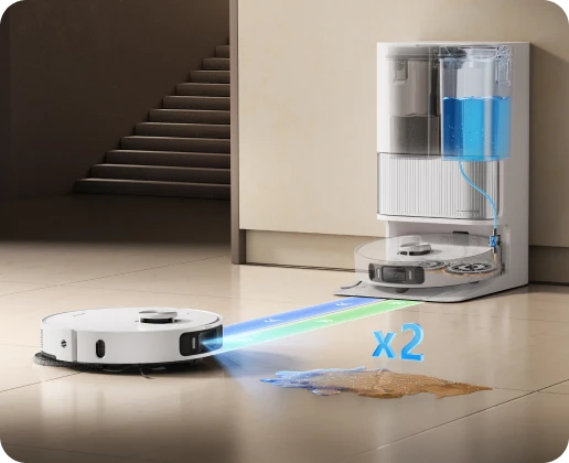 【ほぼ新品】Dreame L40 Ultra AE ロボット掃除機 自動洗浄で手間要らず、業界最強クラスの吸引力も備えた