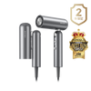 Dreame (ドリーミー) Pocket 速乾ヘアドライヤー 3つの折りたたみフォーム プロフェッショナルなスタイリング 軽量300g 11万回転/分のモーター 3億個/cm³のプラチナマイナスイオン 57℃恒温 約40秒の速乾 静音ヘアドライヤー