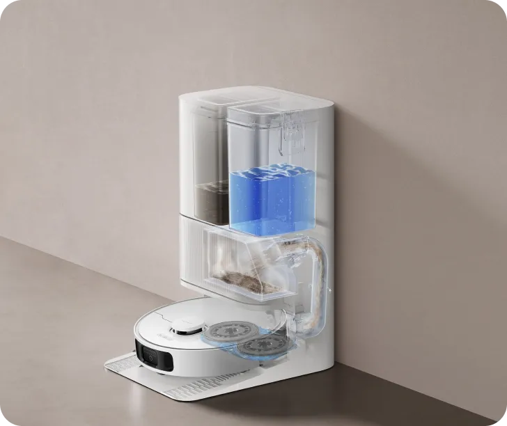 試用のみ★「Dreame D20 Ultra ロボット掃除機」モップ洗浄自動乾燥 Dreame（ドリーミー） D20 Ultra ロボット掃除機｜13,000 Pa